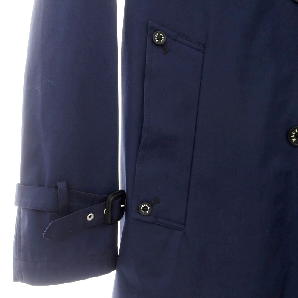 [Used] Mackintosh Loro Piana Cotton Trench Coat Navy [38] [Condition Rank B] [Men&