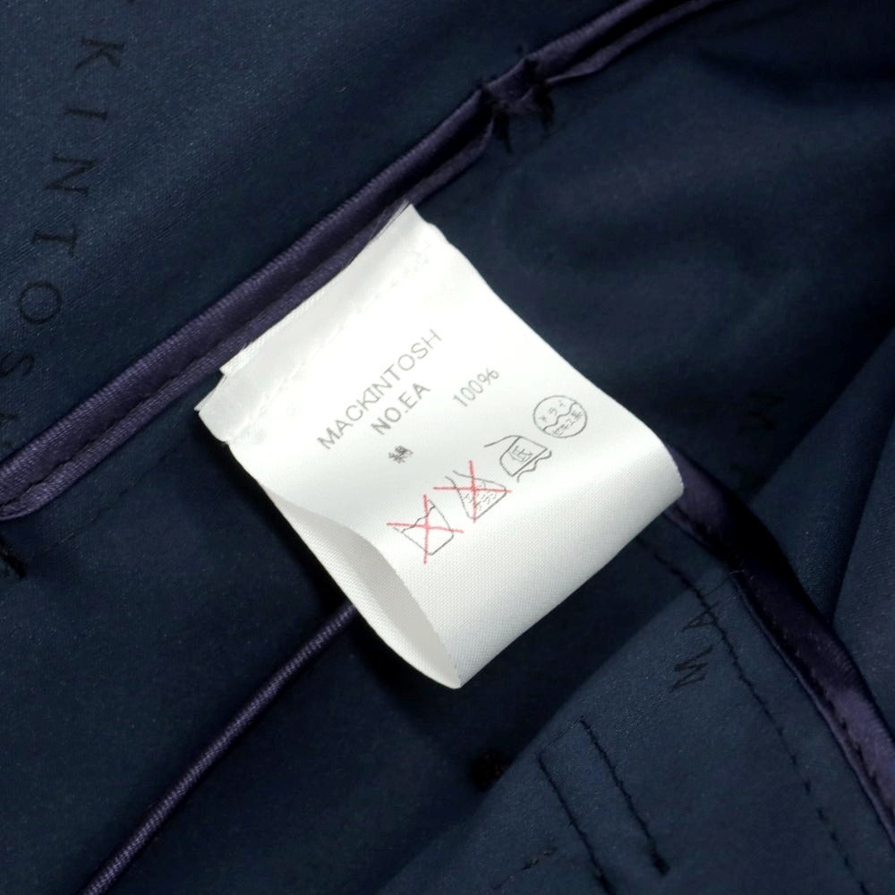 [Used] Mackintosh Loro Piana Cotton Trench Coat Navy [38] [Condition Rank B] [Men&