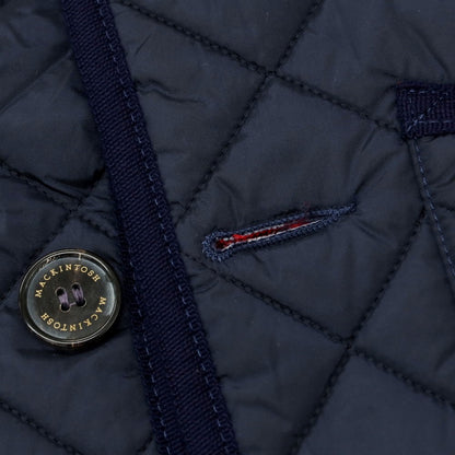 【中古】マッキントッシュ Mackintosh ナイロン キルティングブルゾン ネイビー【 38 】【 状態ランクB 】【 メンズ 】