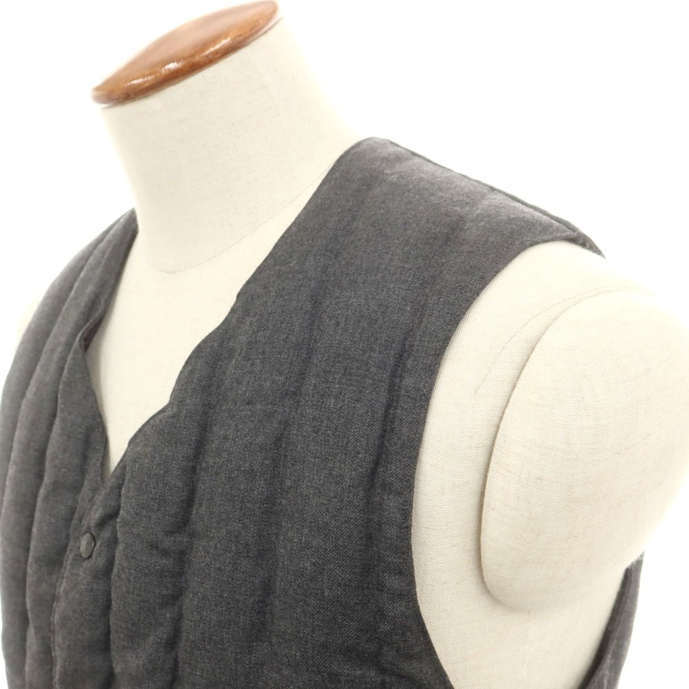 【中古】ロッキーマウンテンフェザーベッド Rocky Mountain FeatherBed ウール ダウンベスト ジレ グレー【 38 】【 状態ランクB 】【 メンズ 】