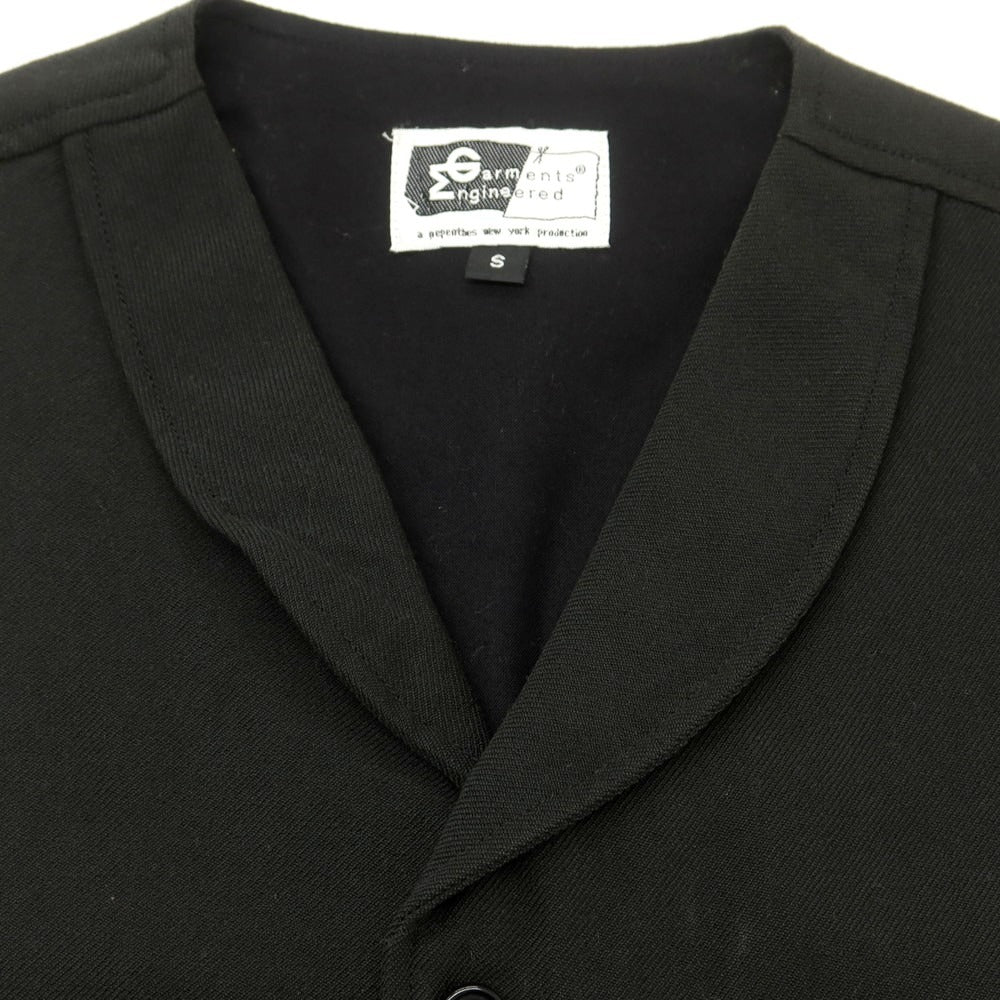【中古】エンジニアードガーメンツ Engineered Garments ツイルウール カジュアル系ジレ ベスト ブラック【 サイズS 】【 状態ランクB 】【 メンズ 】 [CPD]