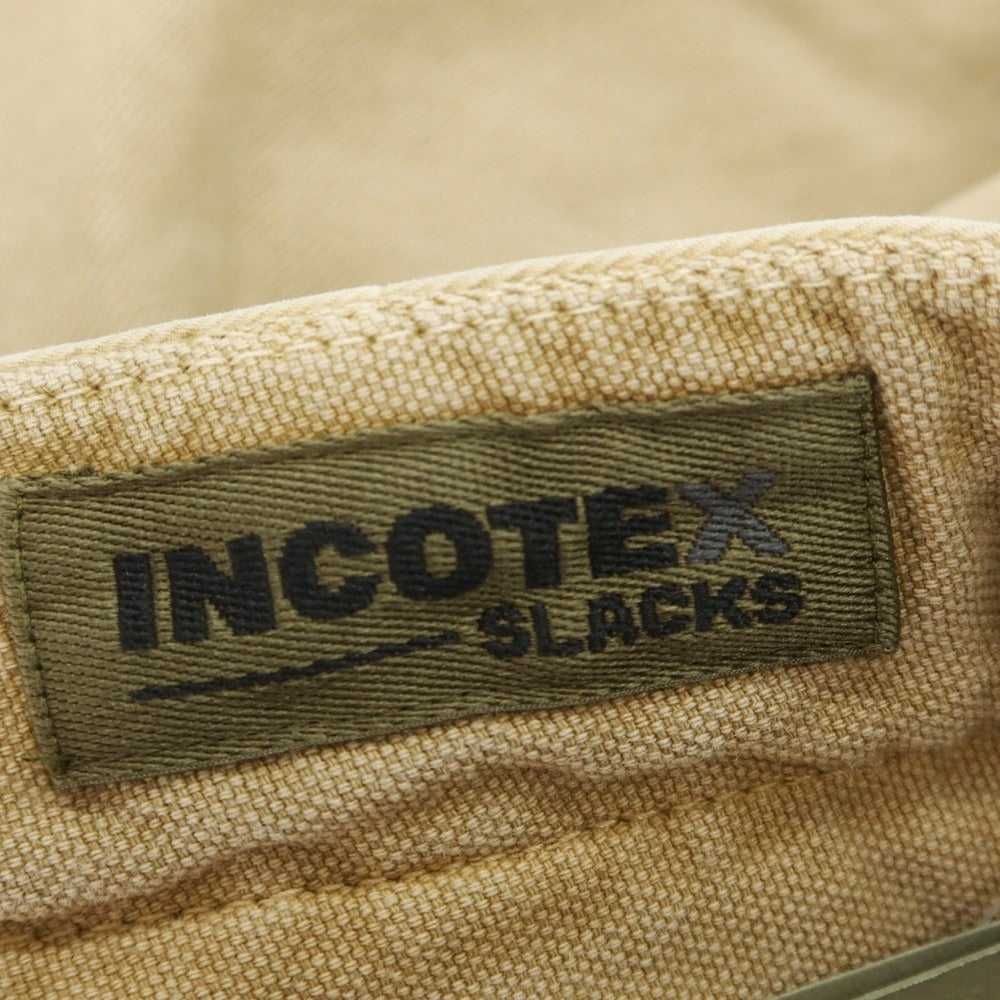 [New Outlet] INCOTEX SLIM FIT Stretch Cotton Chino Pants Beige [31] [Condition Rank N-] [Men&