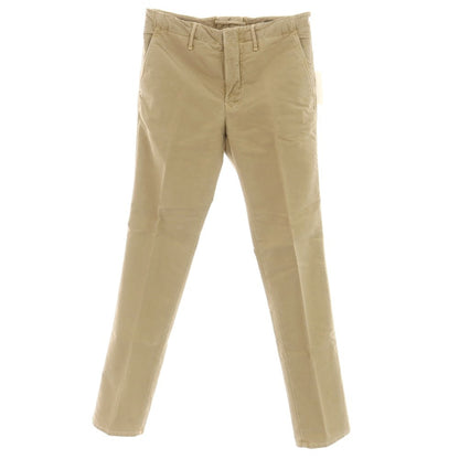 [New Outlet] INCOTEX SLIM FIT Stretch Cotton Chino Pants Beige [32] [Condition Rank N-] [Men&