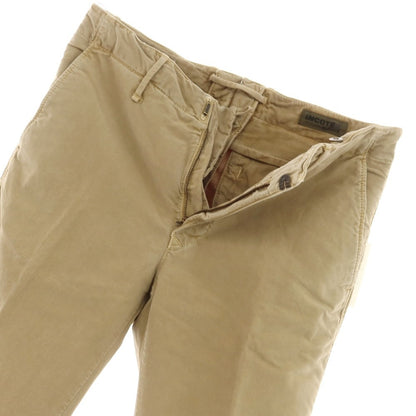 [New Outlet] INCOTEX SLIM FIT Stretch Cotton Chino Pants Beige [32] [Condition Rank N-] [Men&