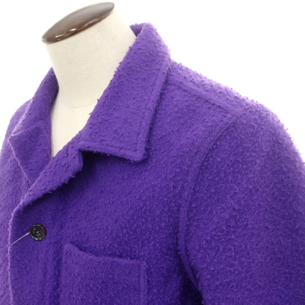 【中古】シャトールフセン Chato Lufsen ウール系 ピリング加工 カバーオール パープル【 表記なし(L位) 】【 状態ランクB 】【 メンズ 】