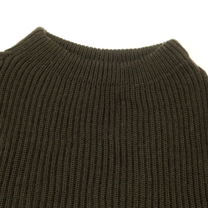 【中古】アンデルセンアンデルセン ANDERSEN-ANDERSEN ウール モックネック プルオーバーニット ダークオリーブ【 XS 】【 状態ランクB 】【 メンズ 】