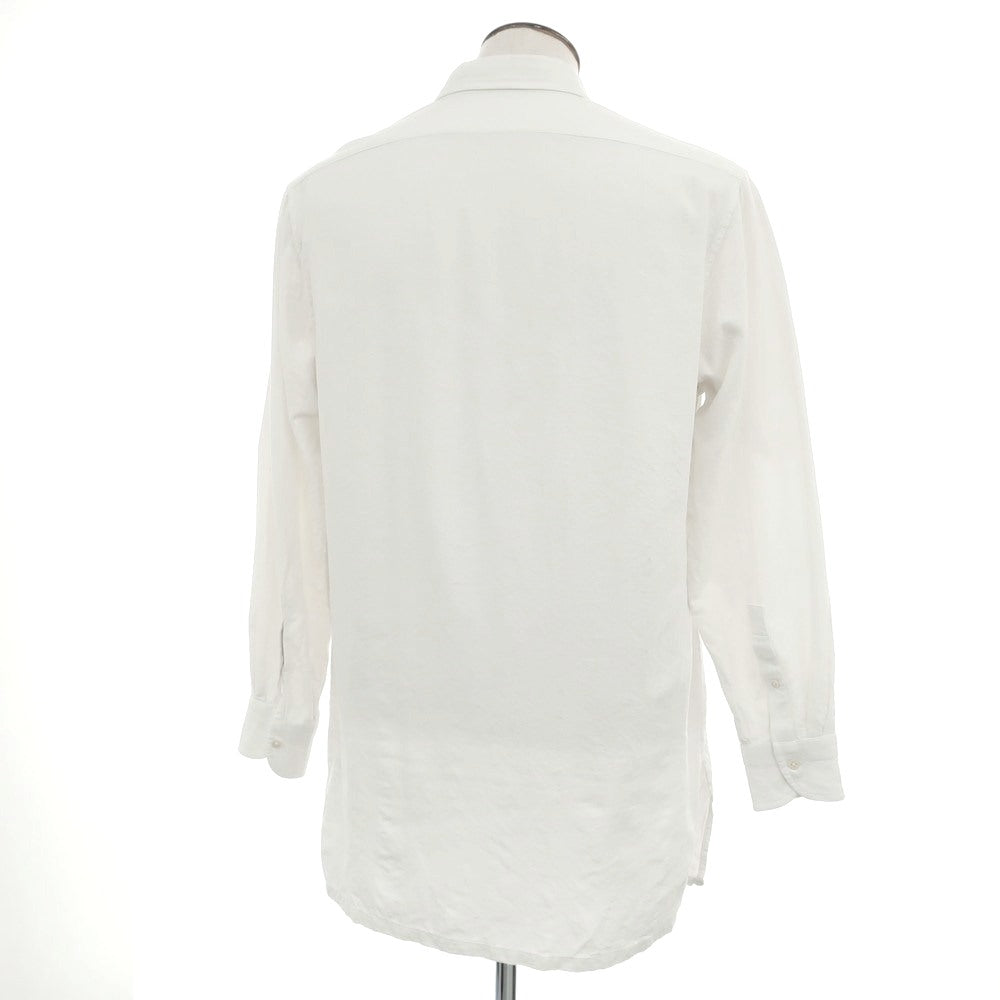 [Used] PERIOD FEATURES Cotton Regular Collar Casual Shirt White [3] [Condition Rank B] [Men&