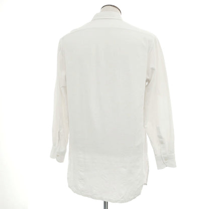 [Used] PERIOD FEATURES Cotton Regular Collar Casual Shirt White [3] [Condition Rank B] [Men&