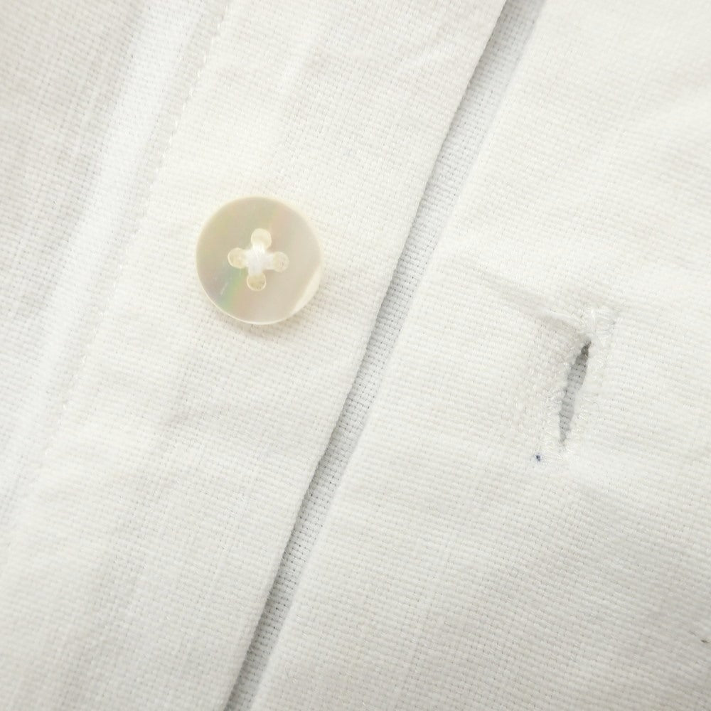[Used] PERIOD FEATURES Cotton Regular Collar Casual Shirt White [3] [Condition Rank B] [Men&