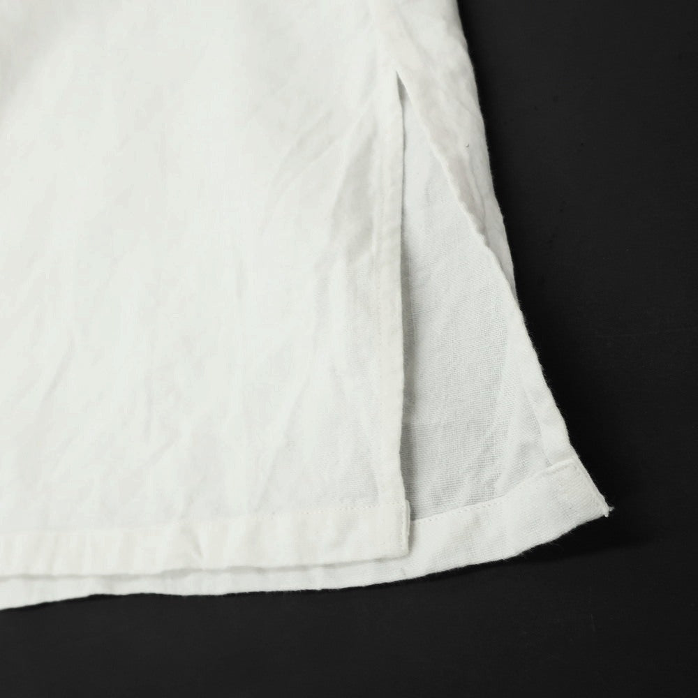 [Used] PERIOD FEATURES Cotton Regular Collar Casual Shirt White [3] [Condition Rank B] [Men&