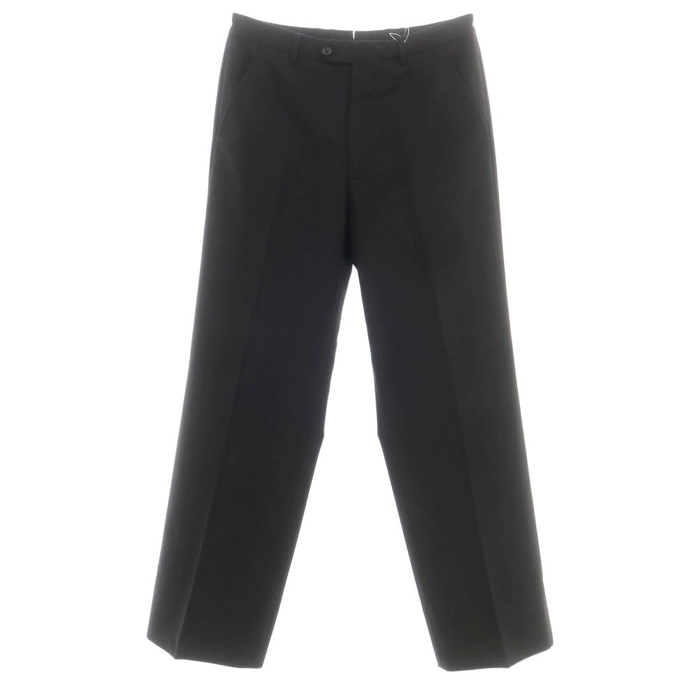 [Used] HUSBANDS wool casual slacks pants, black [40] [Condition rank B] [Men&