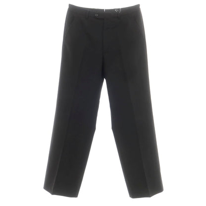 [Used] HUSBANDS wool casual slacks pants, black [40] [Condition rank B] [Men&