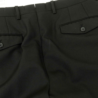 [Used] HUSBANDS wool casual slacks pants, black [40] [Condition rank B] [Men&