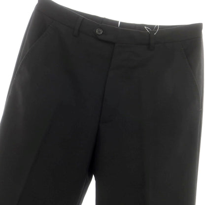[Used] HUSBANDS wool casual slacks pants, black [40] [Condition rank B] [Men&