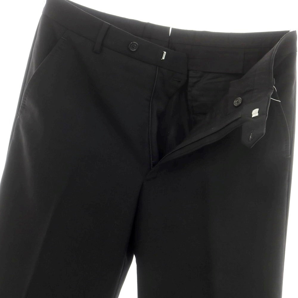 [Used] HUSBANDS wool casual slacks pants, black [40] [Condition rank B] [Men&