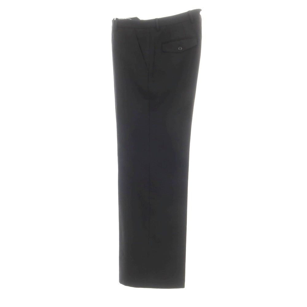 [Used] HUSBANDS wool casual slacks pants, black [40] [Condition rank B] [Men&