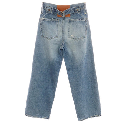 [Used] KOOKY ZOO Damaged &amp;amp; Repaired Cotton Jeans Denim Pants Blue Indigo [2] [Condition Rank B] [Men&