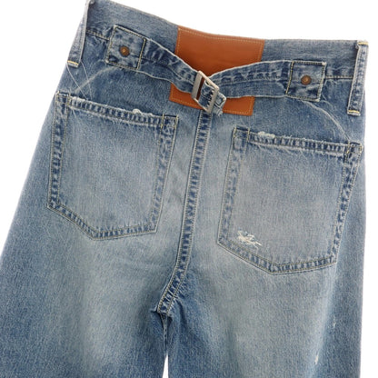 [Used] KOOKY ZOO Damaged &amp;amp; Repaired Cotton Jeans Denim Pants Blue Indigo [2] [Condition Rank B] [Men&