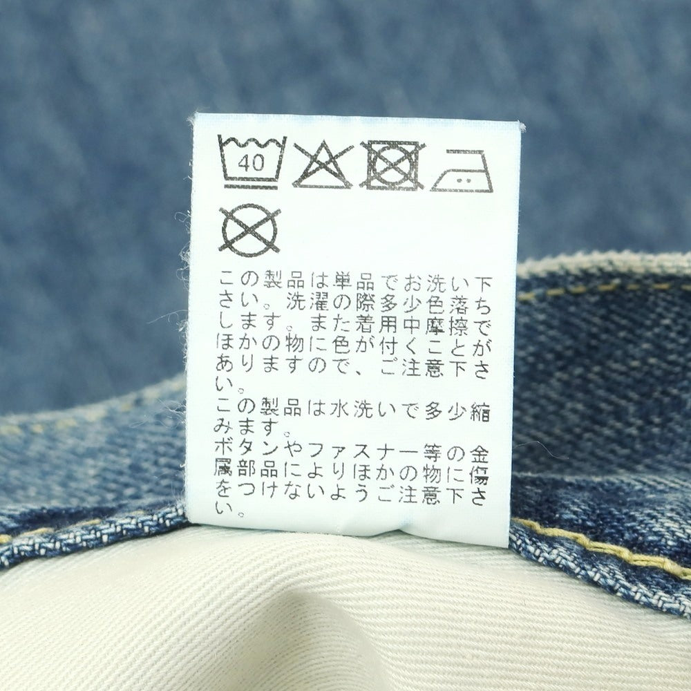 [Used] KOOKY ZOO Damaged &amp;amp; Repaired Cotton Jeans Denim Pants Blue Indigo [2] [Condition Rank B] [Men&