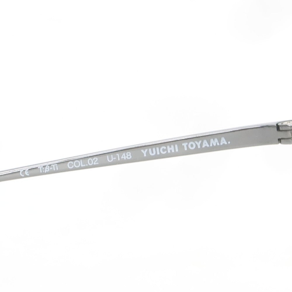 【中古】ユウイチ トヤマ YUICHI TOYAMA U-148 Ludwig チタン メガネ アンティークゴールドxメタルグレー【 48□19 145 】【 状態ランクA 】【 メンズ 】