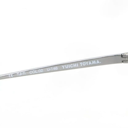 【中古】ユウイチ トヤマ YUICHI TOYAMA U-148 Ludwig チタン メガネ アンティークゴールドxメタルグレー【 48□19 145 】【 状態ランクA 】【 メンズ 】