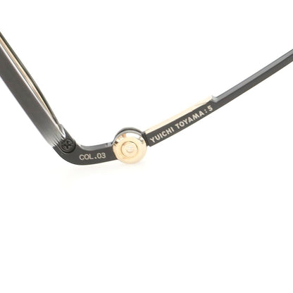 【中古】ユウイチ トヤマ YUICHI TOYAMA YUICHI TOYAMA:5 BANKSIDE メガネ マットブラックxゴールド【 46□22 146 】【 状態ランクA 】【 メンズ 】