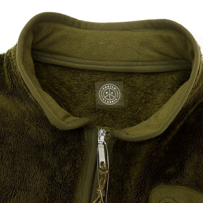 【中古】ポータークラシック PORTER CLASSIC ポリエステル ジップアップ フリースジャケット グリーン【 L 】【 状態ランクB 】【 メンズ 】