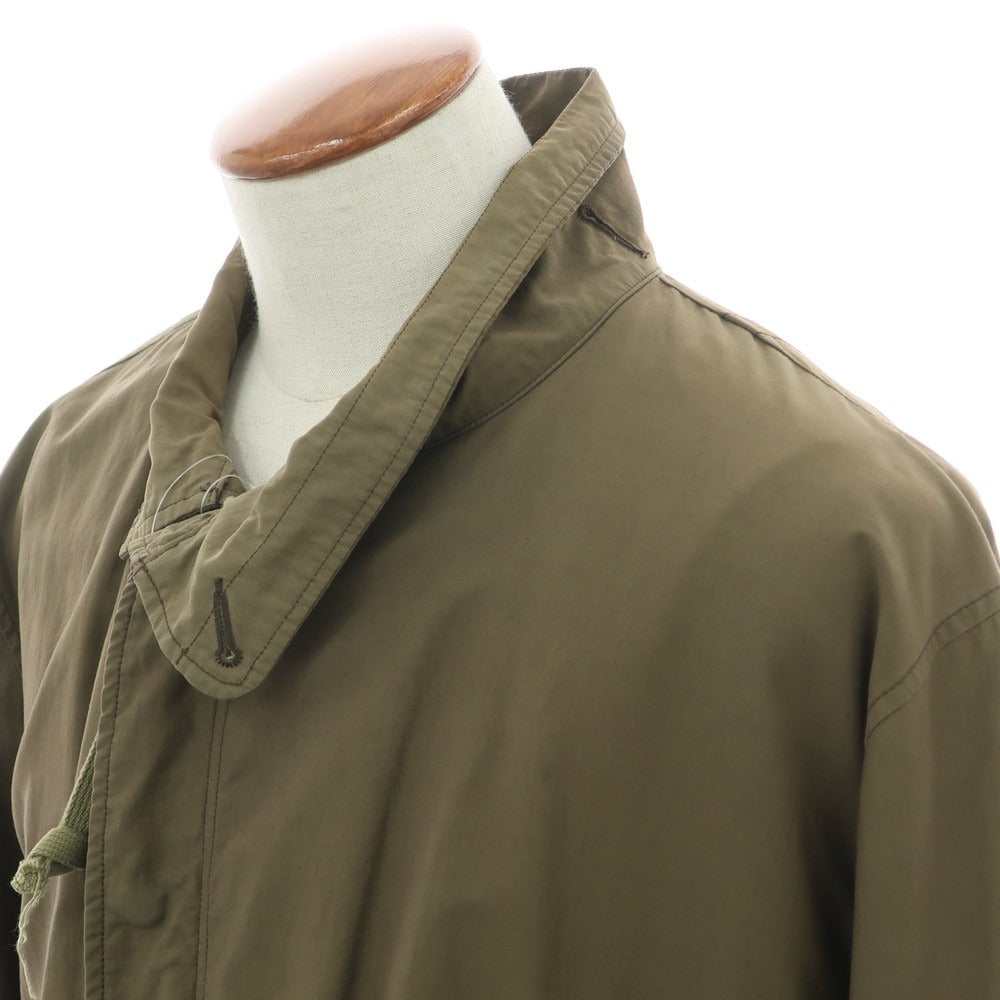 【中古】リパーパス RE-PURPOSE コットン ミリタリージャケット オリーブ【 F 】【 状態ランクC 】【 メンズ 】