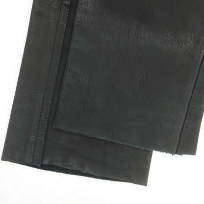【中古】サスクワァッチファブリックス SASQUATCHfabrix. カウレザー 5ポケットパンツ ブラック【 S 】【 状態ランクC 】【 メンズ 】