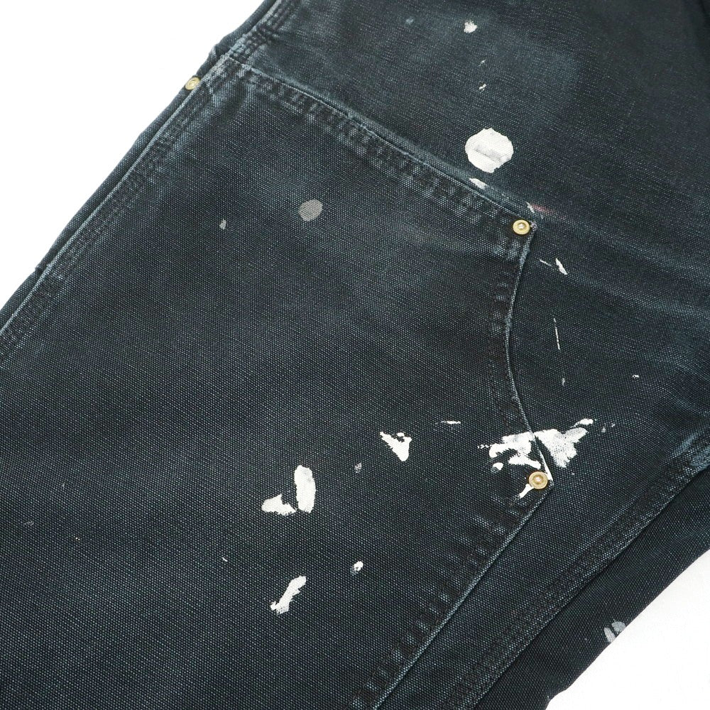 [Used] Carhartt Cotton Work Pants, Black [No size indicated (L)] [Condition Rank D] [Men&