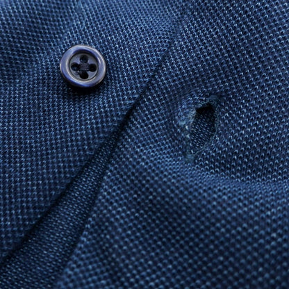 [Used] GUY ROVER Cotton Pique Casual Shirt Navy [M] [Condition Rank C] [Men&