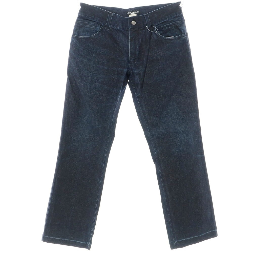 [Used] Dolce &amp;amp; Gabbana DOLCE&amp;amp;GABBANA Cotton Denim Pants Navy [48] [Condition Rank C] [Men&