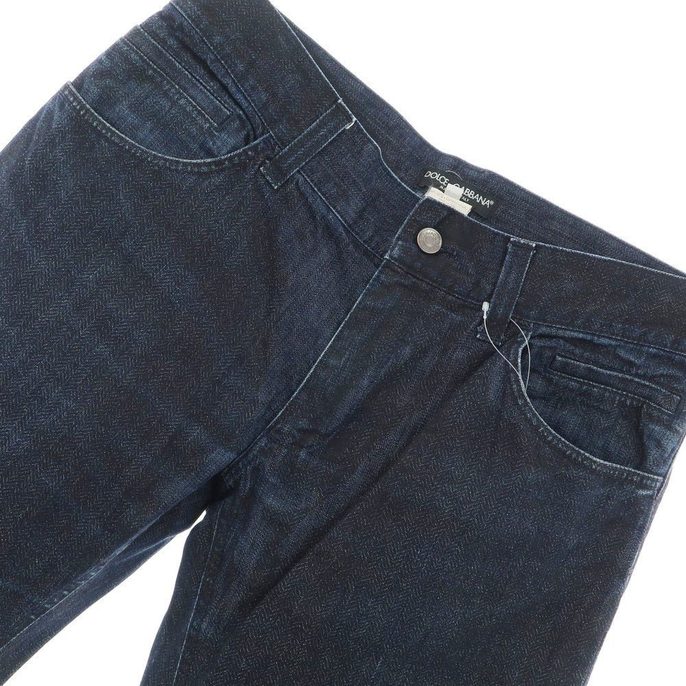 [Used] Dolce &amp;amp; Gabbana DOLCE&amp;amp;GABBANA Cotton Denim Pants Navy [48] [Condition Rank C] [Men&
