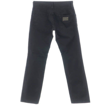 [Used] Dolce &amp;amp; Gabbana DOLCE&amp;amp;GABBANA Cotton 5-pocket pants Black [44] [Condition rank C] [Men&