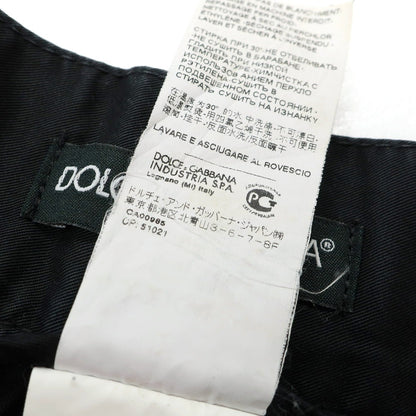 [Used] Dolce &amp;amp; Gabbana DOLCE&amp;amp;GABBANA Cotton 5-pocket pants Black [44] [Condition rank C] [Men&