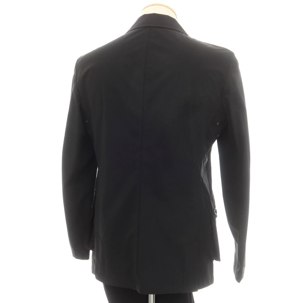 【中古】ジーステージ g-stage ポリエステル セットアップ スーツ ブラック【 44/44 】【 状態ランクB 】【 メンズ 】 [CPD]