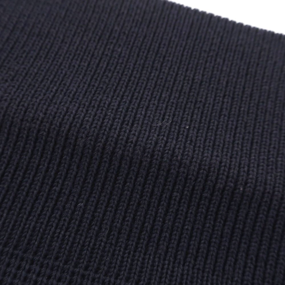 [Used] SOVEREIGN high gauge cotton rayon knit double-breasted jacket-style cardigan navy [S] [Condition rank B] [Men&