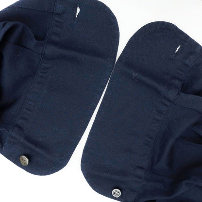 [Used] ORIAN Cotton Pique Long Sleeve Polo Shirt Navy [37] [Condition Rank B] [Men&