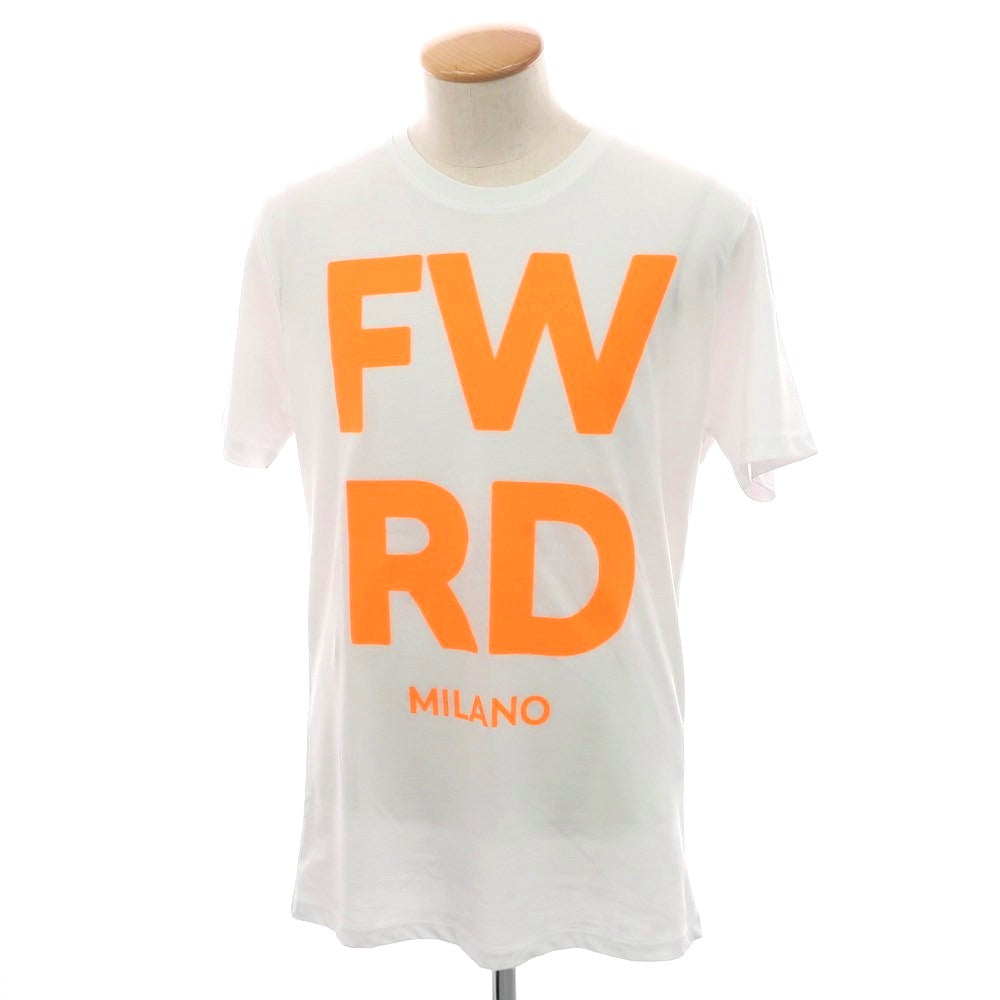 [Used] Forward Milano Cotton Crew Neck Short Sleeve T-Shirt White [S] [Condition Rank B] [Men&