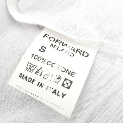 [Used] Forward Milano Cotton Crew Neck Short Sleeve T-Shirt White [S] [Condition Rank B] [Men&