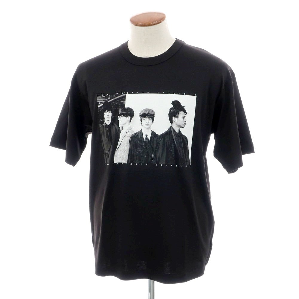 [Used] LANVIN COLLECTION Cotton Crew Neck Short Sleeve T-Shirt Black [48] [Condition Rank A] [Men&