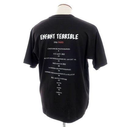 【中古】ランバンコレクション LANVIN COLLECTION コットン クルーネック 半袖Ｔシャツ ブラック【 48 】【 状態ランクA 】【 メンズ 】