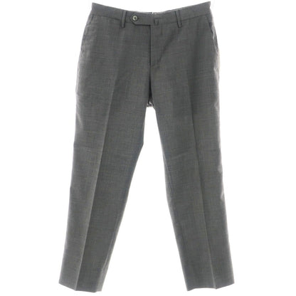 [Used] PT Torino PT TORINO TECHNO WASHABLE WOOL Stretch Polyester Wool Dress Slacks Pants Gray [44] [Condition Rank B] [Men&