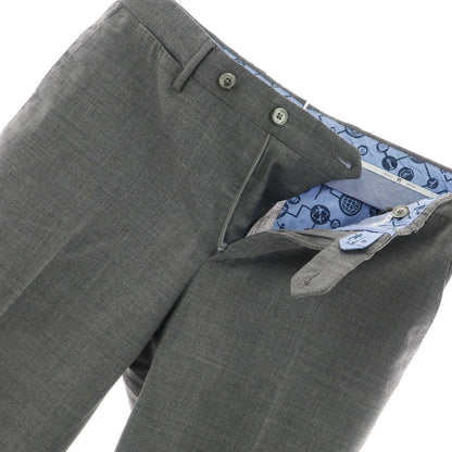 [Used] PT Torino PT TORINO TECHNO WASHABLE WOOL Stretch Polyester Wool Dress Slacks Pants Gray [44] [Condition Rank B] [Men&
