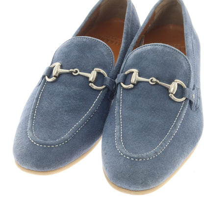 【中古】マドラス MADRAS スエード ビットローファー ブルー【 25 】【 状態ランクC 】【 メンズ 】