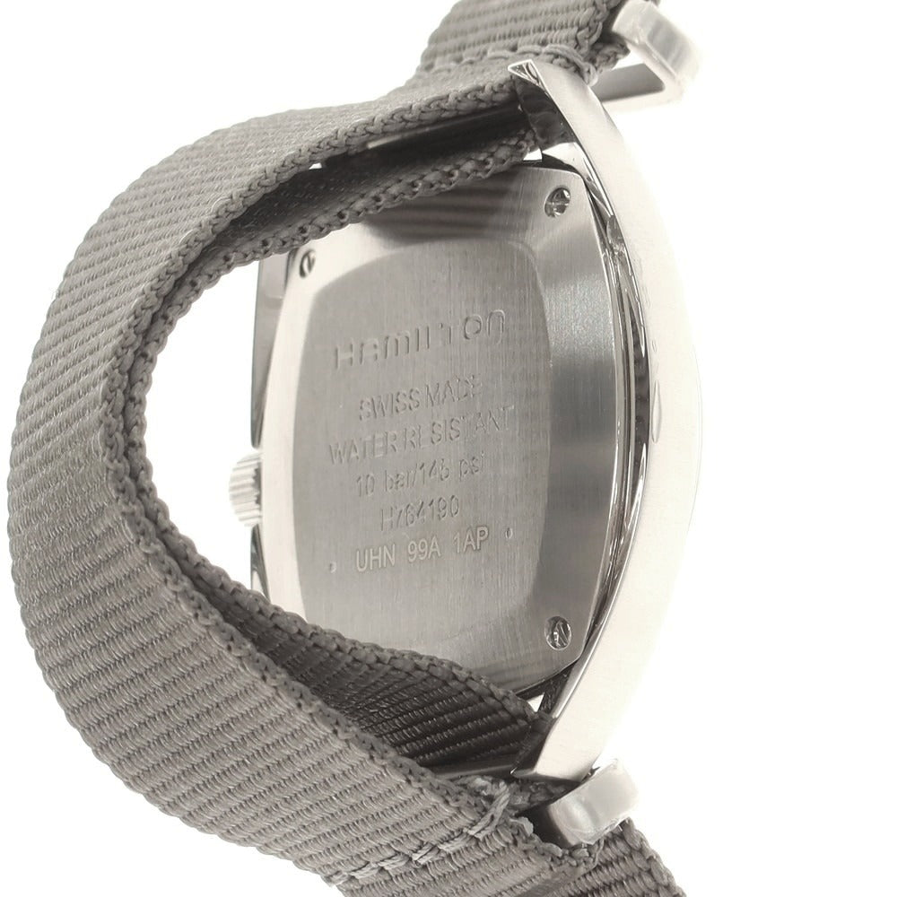 【中古】ハミルトン HAMILTON カーキ アビエーション ミリタリー 腕時計 シルバーxグレーカーキ【 状態ランクA 】【 メンズ 】