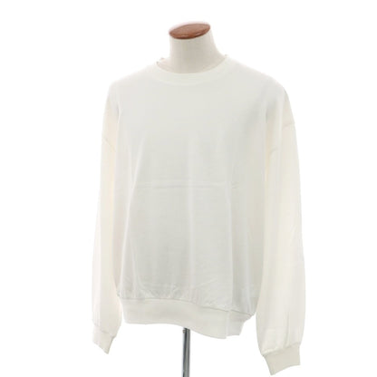 [Used] [Unused] REVERBERATE 2025 Spring/Summer Cotton Rayon Crew Neck Long Sleeve T-Shirt White [2] [Condition Rank S] [Men&