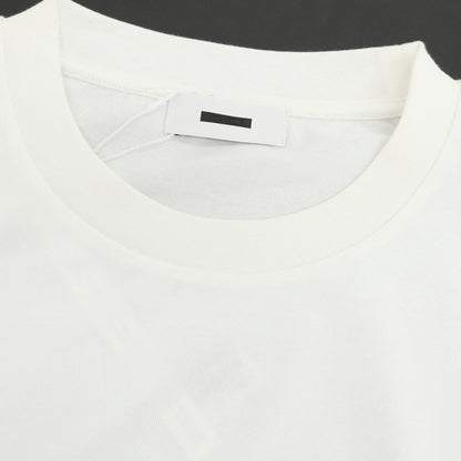 [Used] [Unused] REVERBERATE 2025 Spring/Summer Cotton Rayon Crew Neck Long Sleeve T-Shirt White [2] [Condition Rank S] [Men&