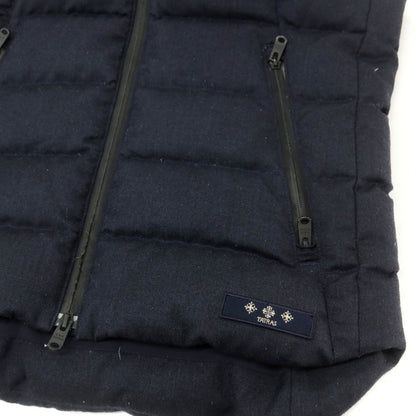 【中古】タトラス TATRAS ウール ダウンベスト ネイビー【 1 】【 状態ランクB 】【 メンズ 】