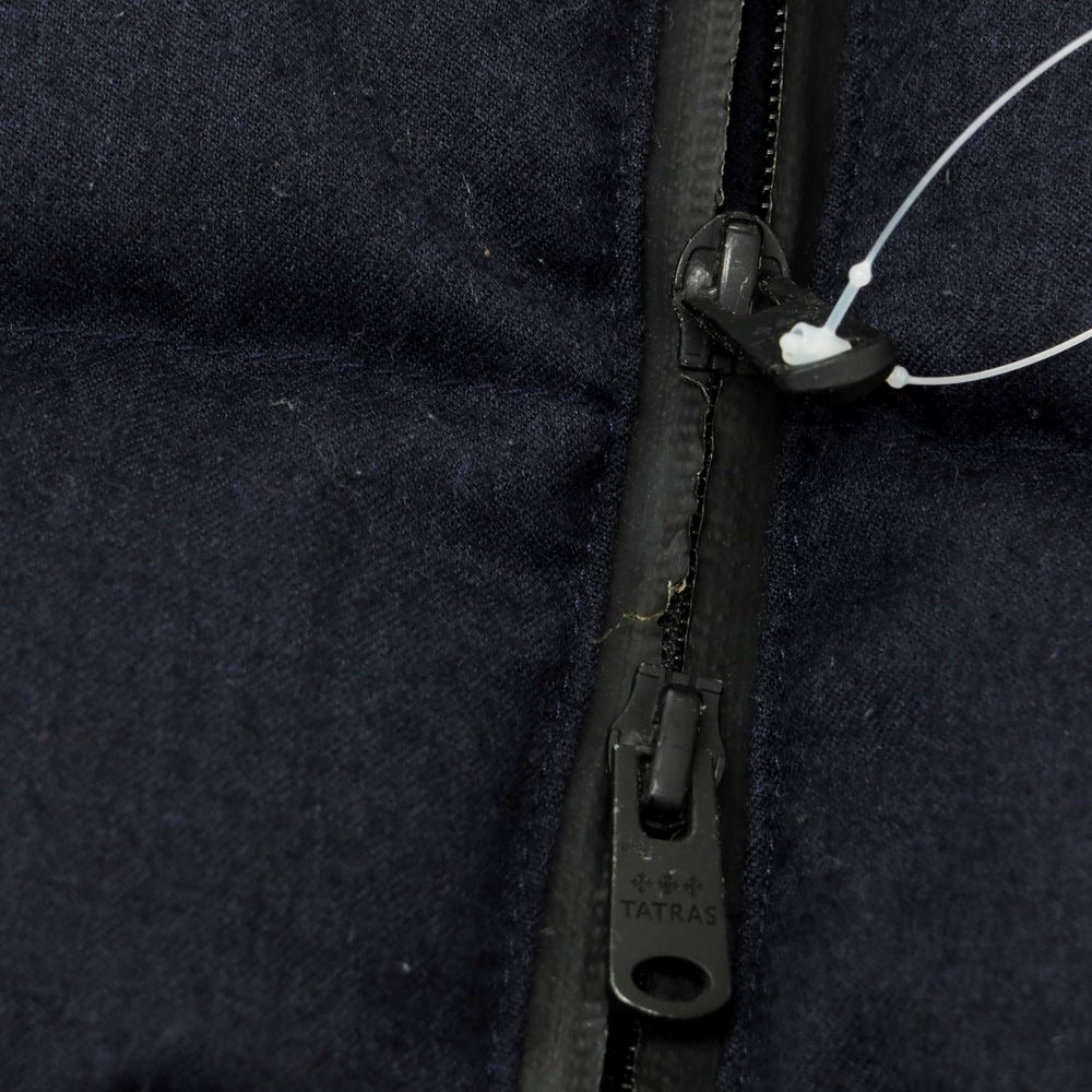 【中古】タトラス TATRAS ウール ダウンベスト ネイビー【 1 】【 状態ランクB 】【 メンズ 】